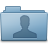 Users Folder Blue Icon
